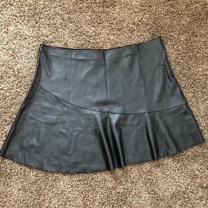 Mock Leather mini skirt 18